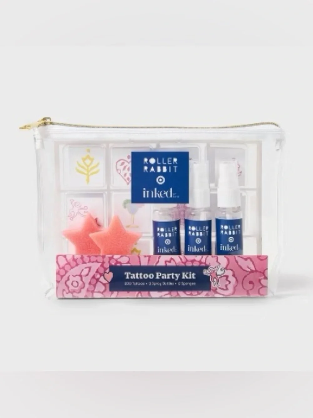 Roller Rabbit x Target - Inked by Dani Tattoo Party Kit - 205pc